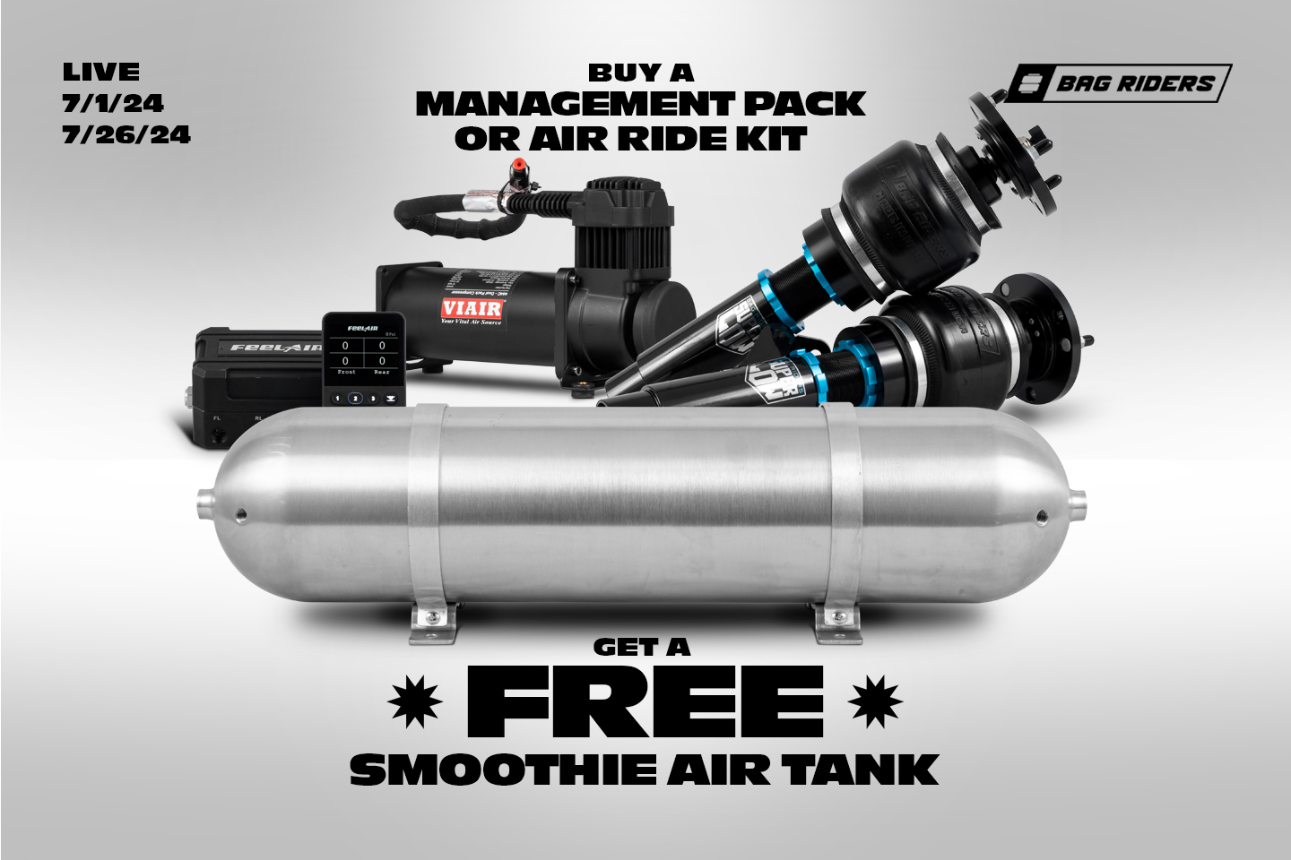 free bag riders smoothie tank