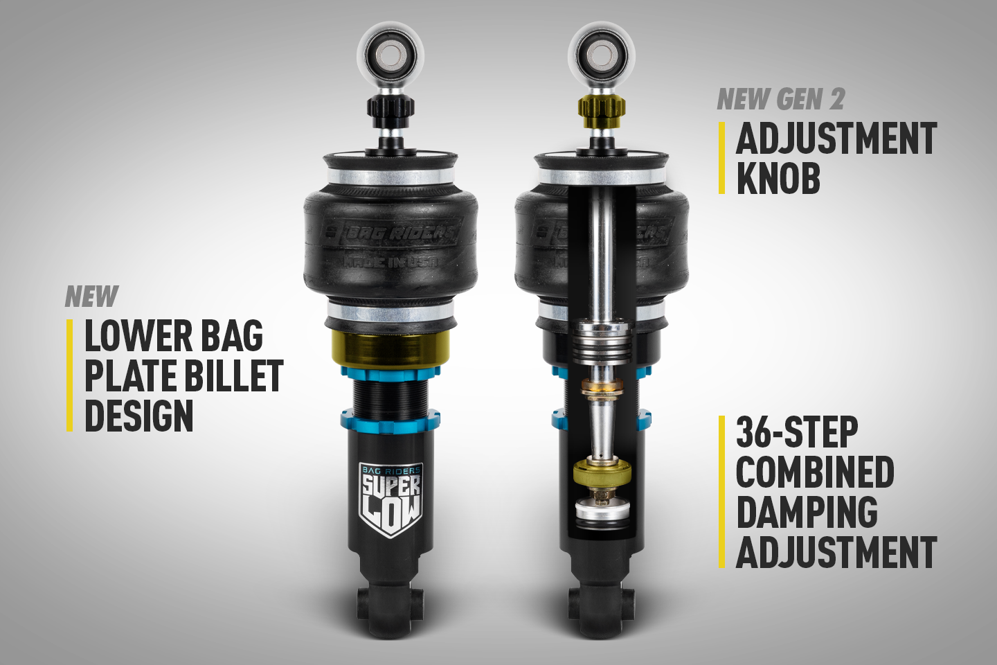 New damper internals for late 2024 and 2025