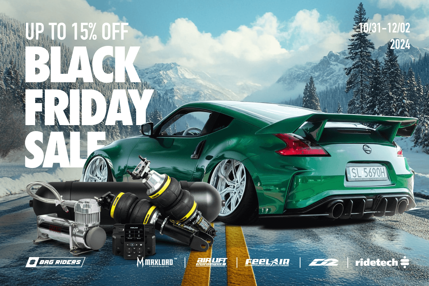 Black Friday Air Suspension Sale 2024