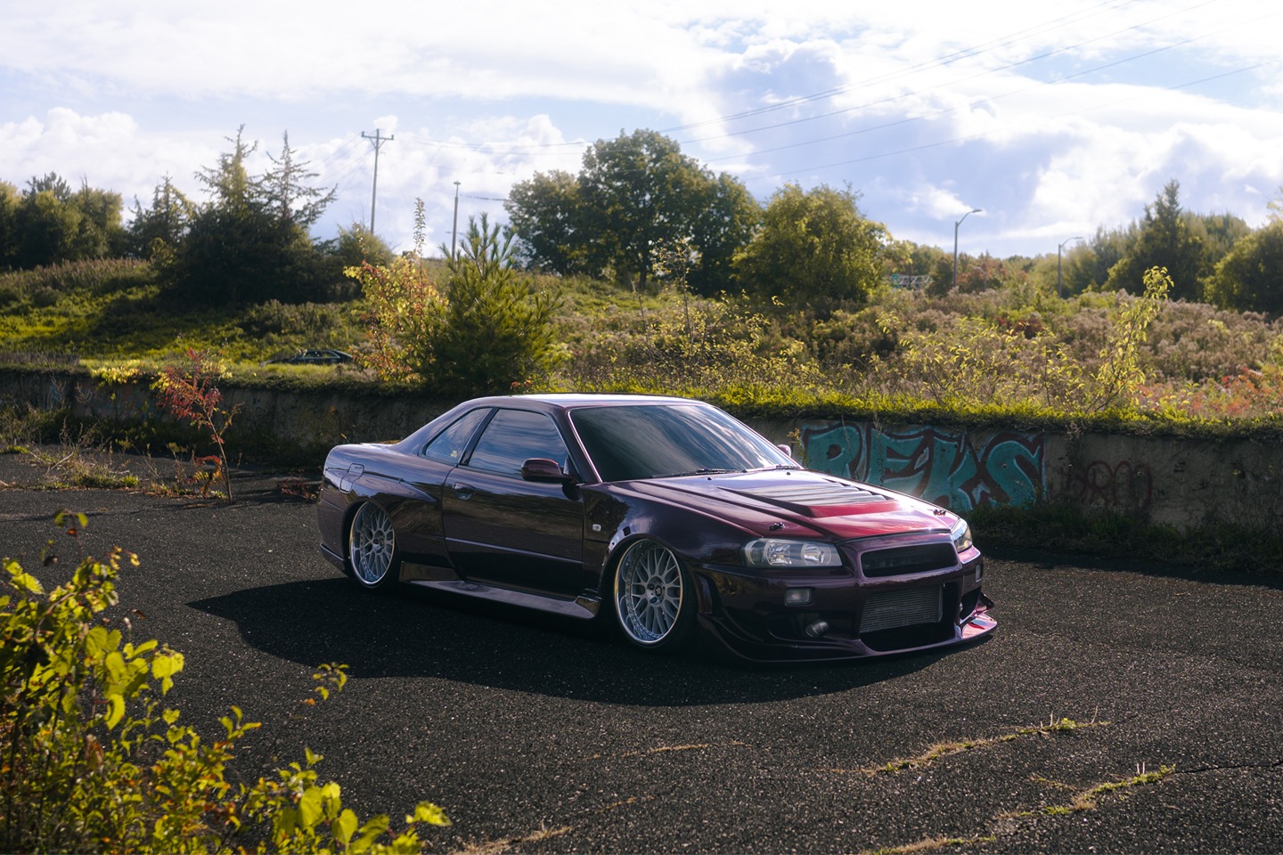 Bag Riders Feature: Marco Flores's R34 Skyline