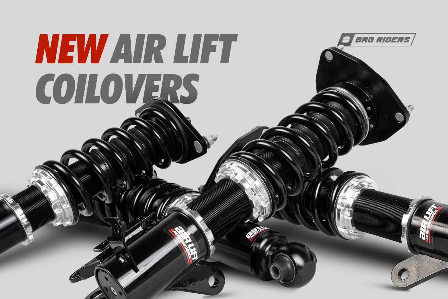 All New Air Lift Performance Coilovers