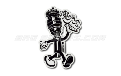 Bag Riders Air Smoker Sticker