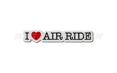 Bag Riders I <3 Air Ride Sticker