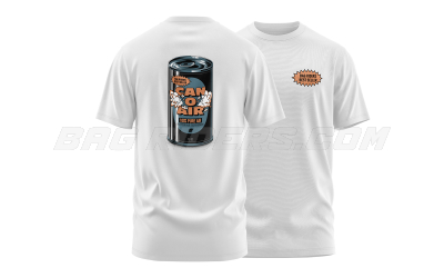 Bag Riders Can-O-Air Shirt - White/Peach