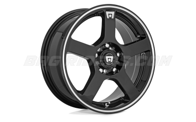 Motegi FS5 Gloss Black w/ Machined Flange