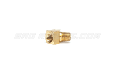 Brass 45 degree street elbow 