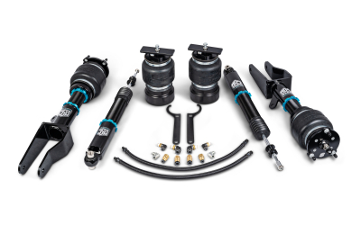 Tesla Model 3 Y AWD Super Low Air Suspension Kit by Bag Riders