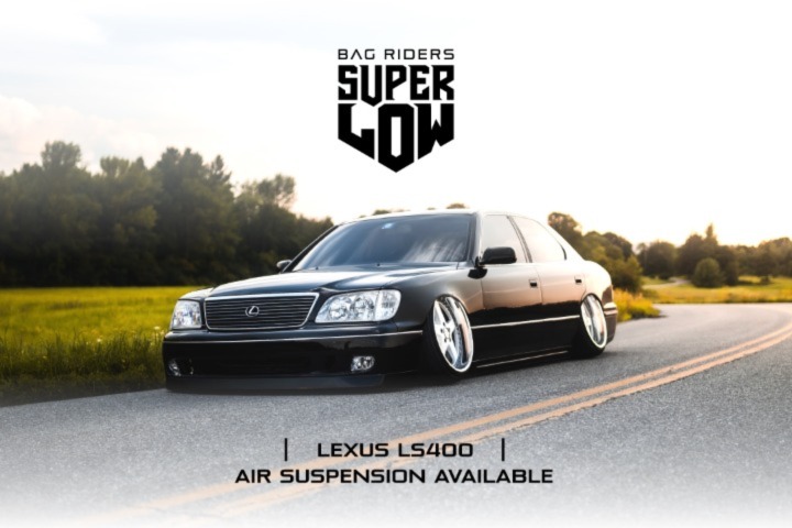 Lexus LS400 on Super Low Air Suspension 