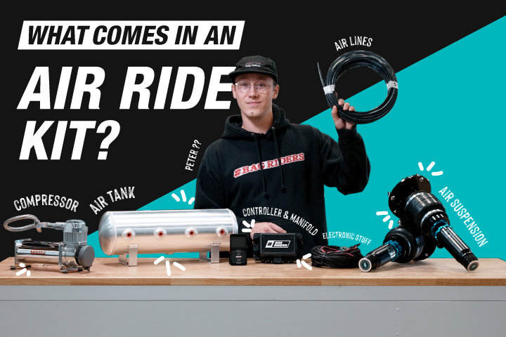 What comes in my air ride kit? 