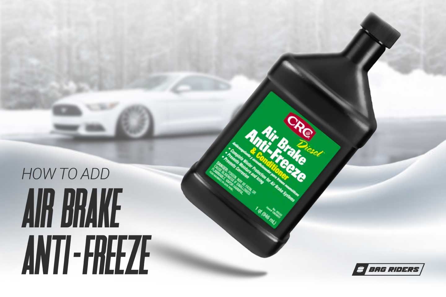 Air Brake Antifreeze for Air Suspension Systems