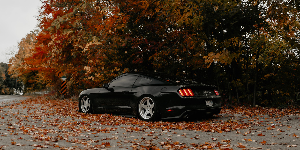 Ford Mustang S550 air suspension