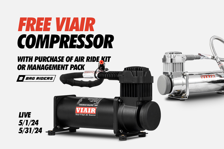 free VIAIR 444c compressor promotion