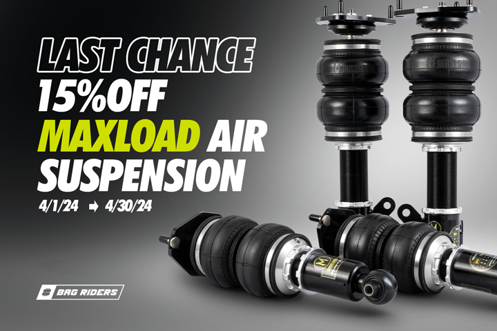 ENDING NOW Maxload Air Suspension Sale April 2024