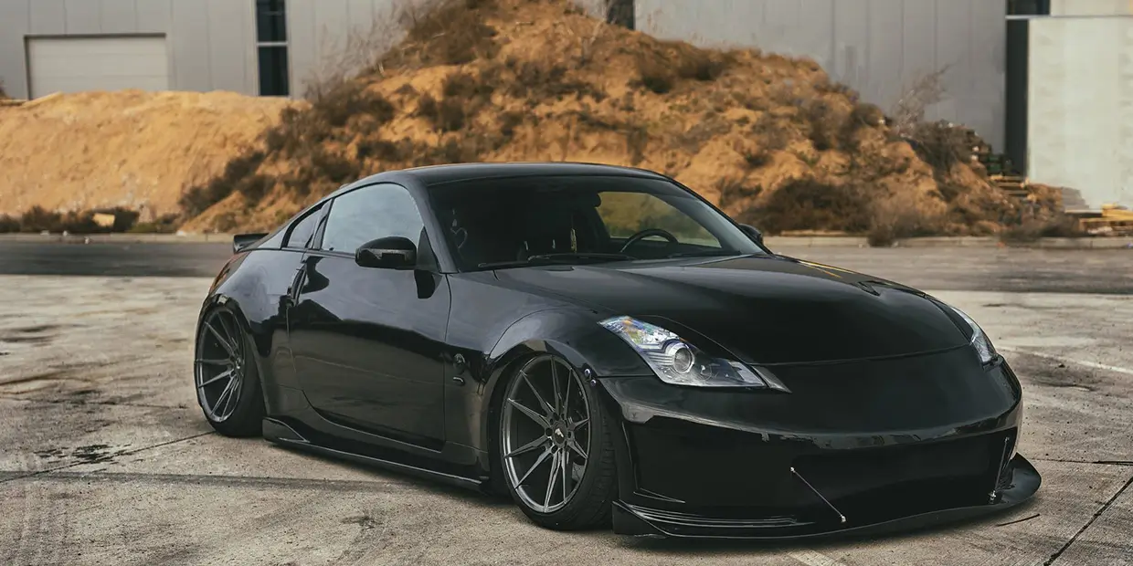 Nissan 350Z Z33 air suspension