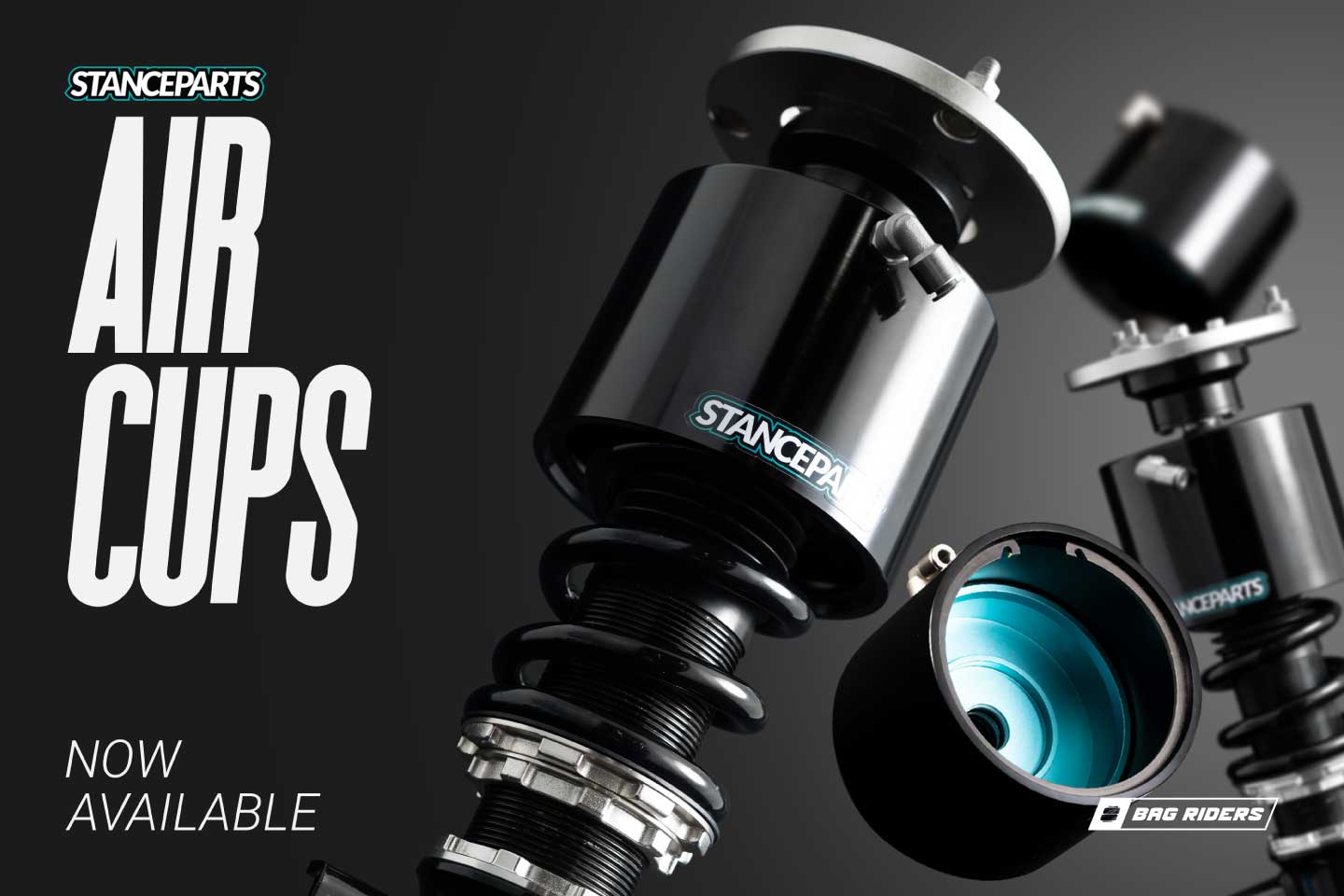 Stanceparts Air Cups Available at Bag Riders